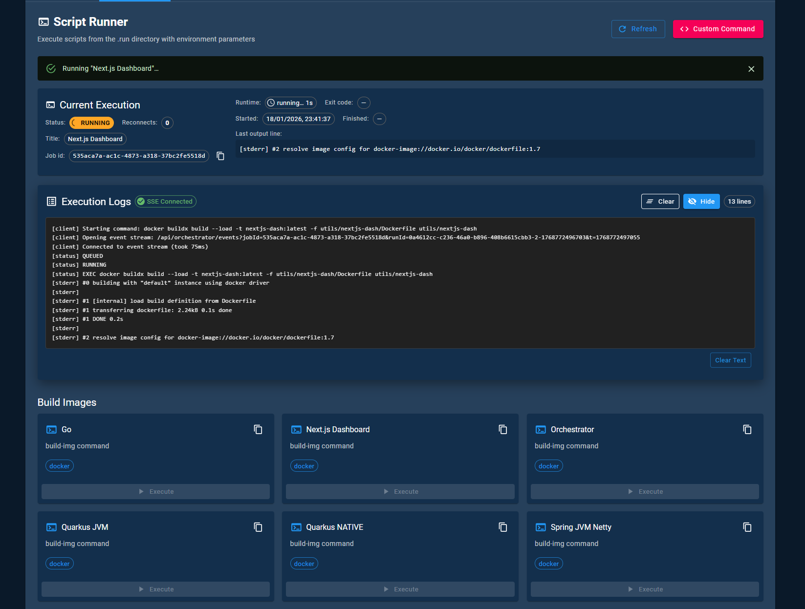 Next.js dashboard: script runner (1)